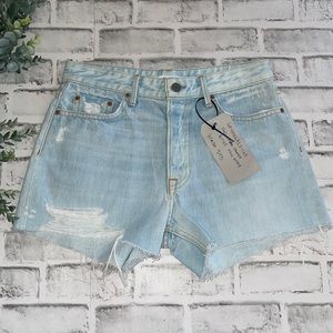 GRLFRND “Helena Short” Denim Shorts